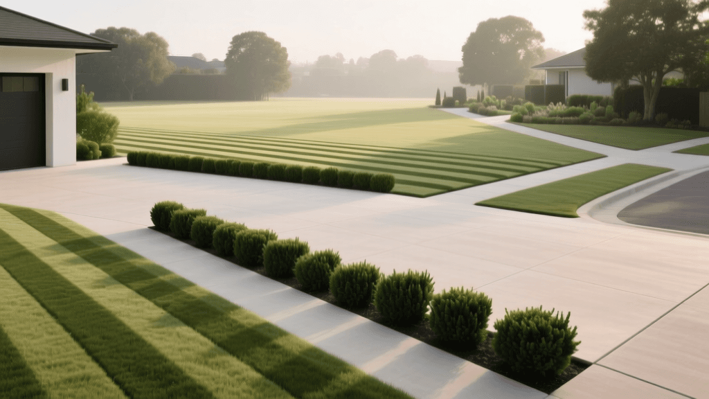 2026 Driveway Juniper Borders & Lawn Striping Guide