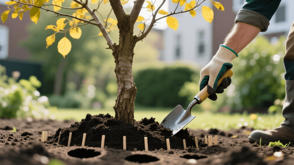 Revitalize Declining Trees Using Compost And Soil Amendments