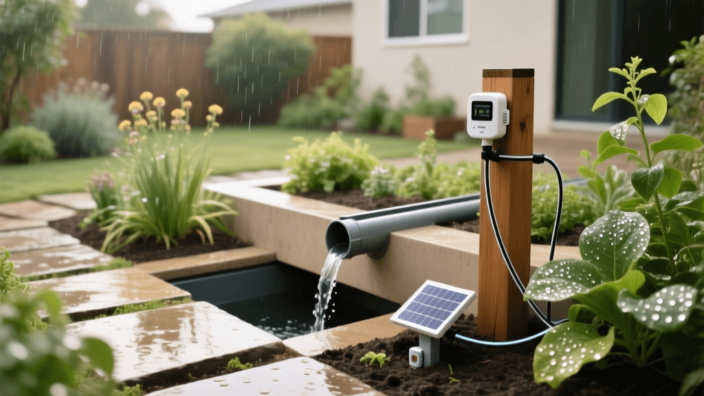 Eco-Friendly Rainwater Harvesting for Smart Garden Irrigation