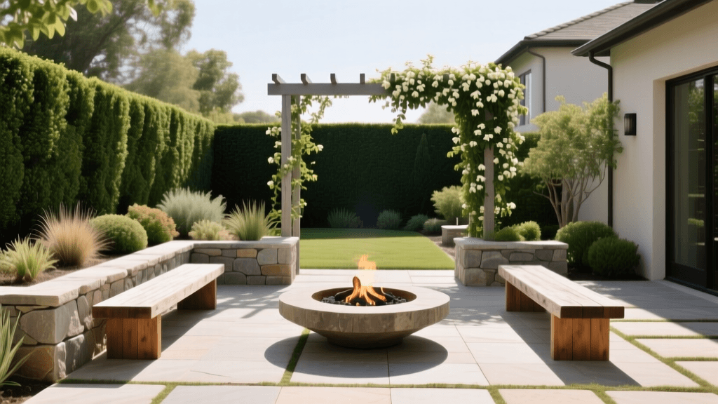 Front Yard Courtyard Design for Curb Appeal and Entertaining