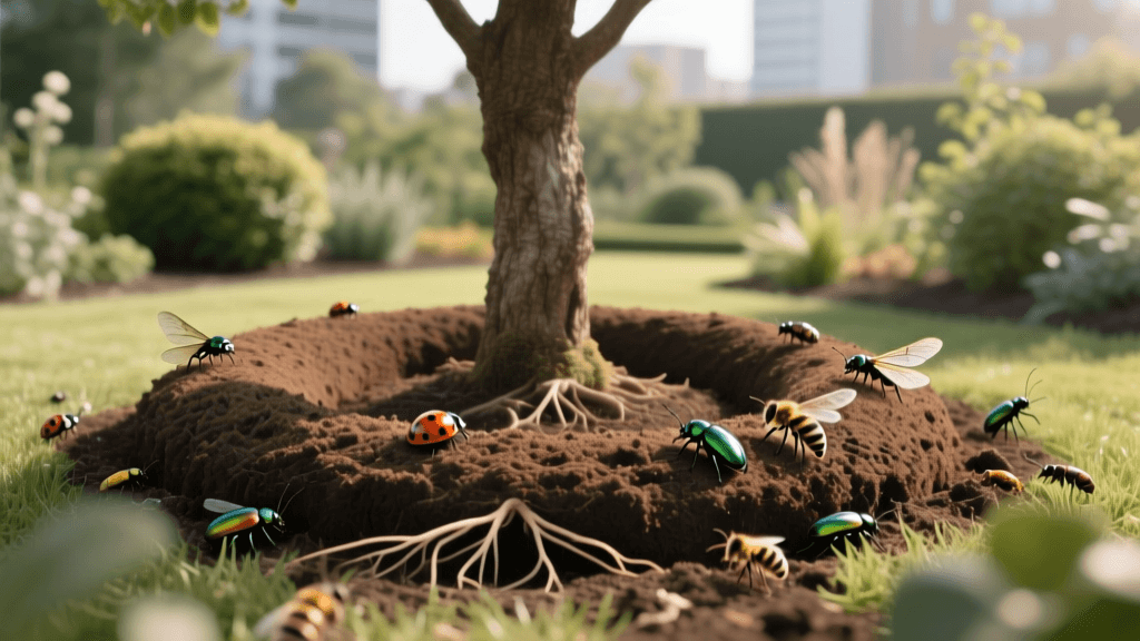 Tree Mulching 2026: Donut Shape & 3-Inch Rule for Bio-Control
