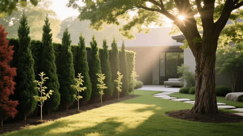 Designing a Living Privacy Screen: Tree Selection Guide