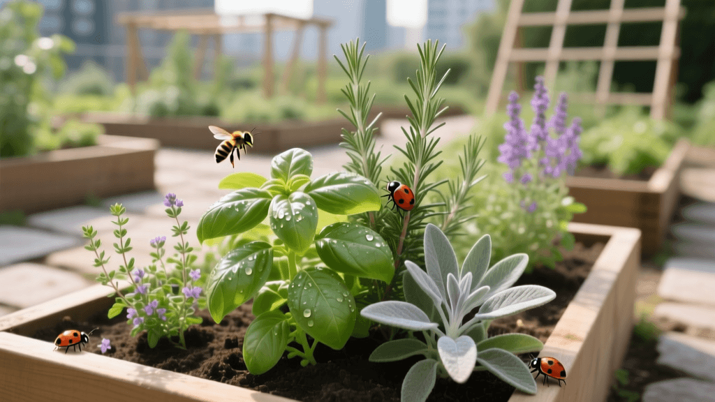 2026 Culinary Herb Garden Design: Bio-Control For Basil & Thyme