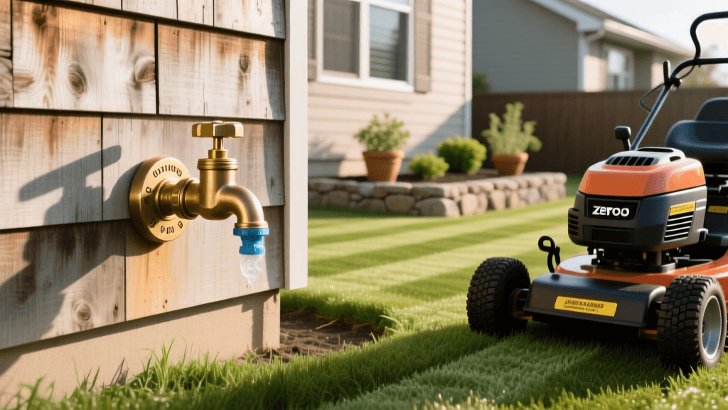 2026 Freeze-Proof Sillcock Install: Mower-Safe Winterizing