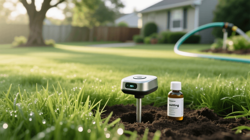 Drought-Proof Lawns: Wetting Agents and Smart Sensors
