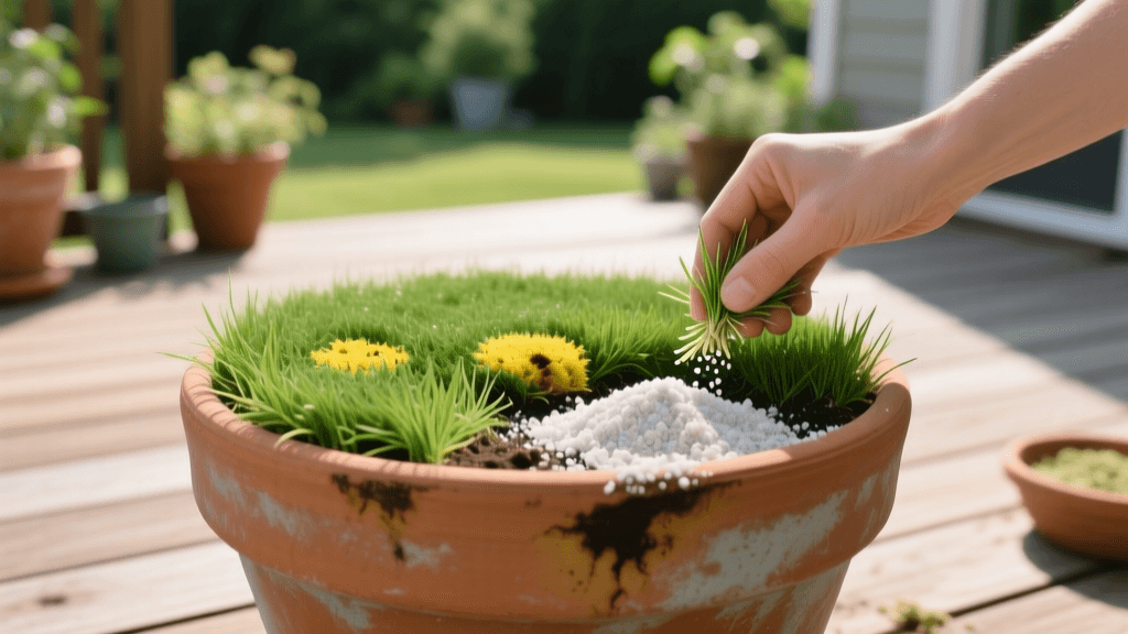 2026 Guide: Dog Urine Spot Repair in Container Lawns Using Gypsum