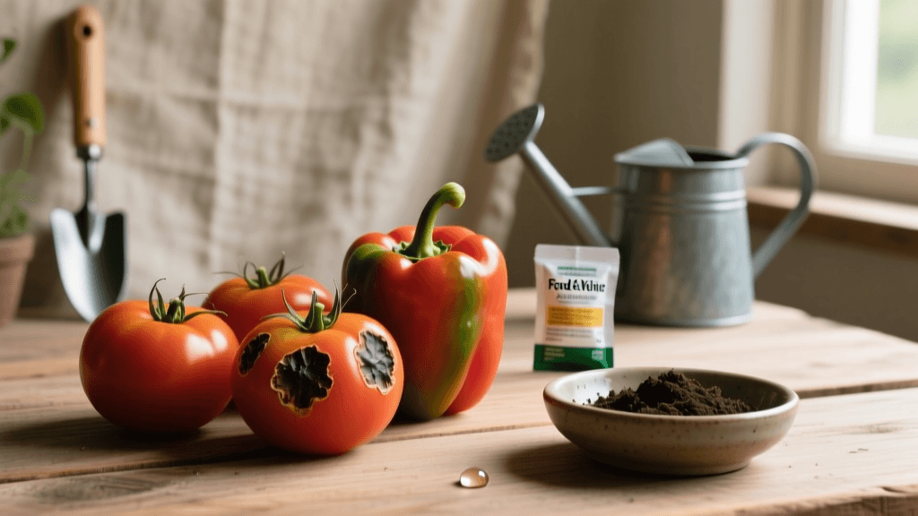 Diagnose and Fix Blossom End Rot in Tomatoes and Peppers