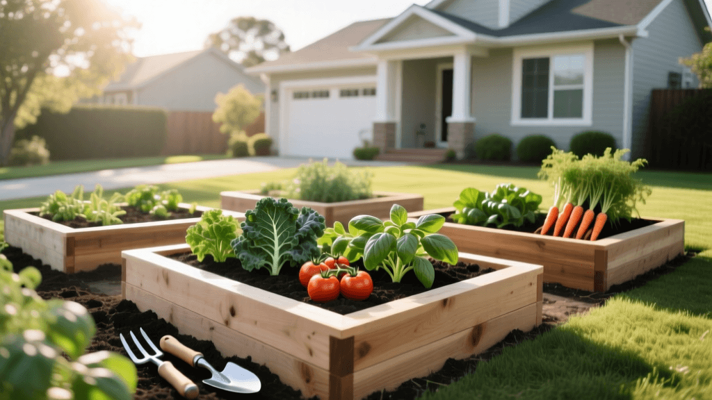 Front Yard Edible Landscaping: Boost Curb Appeal With Raised Beds