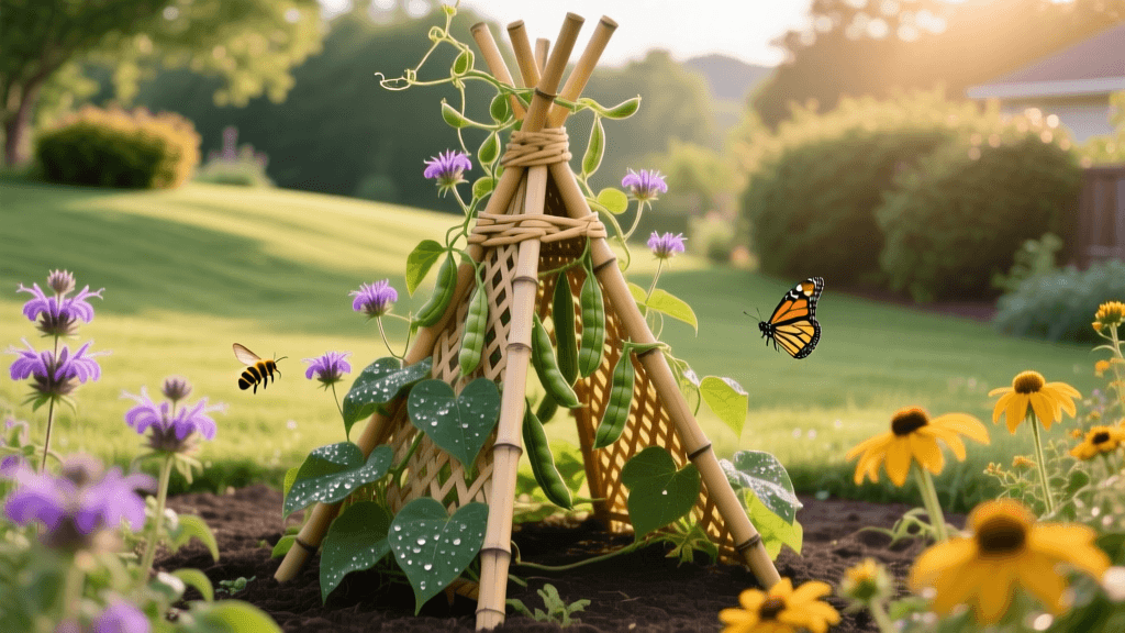2026 Guide: Bamboo Bean Teepees For Pollinator Gardens