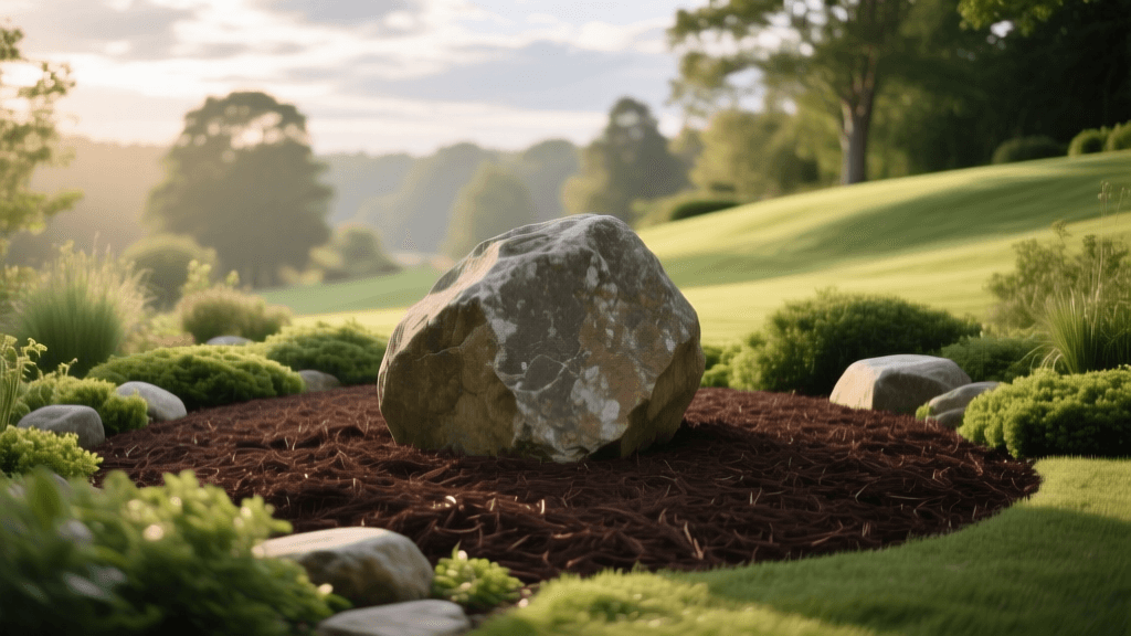 Pro Landscape Boulder Placement & Mulching Guide 2026