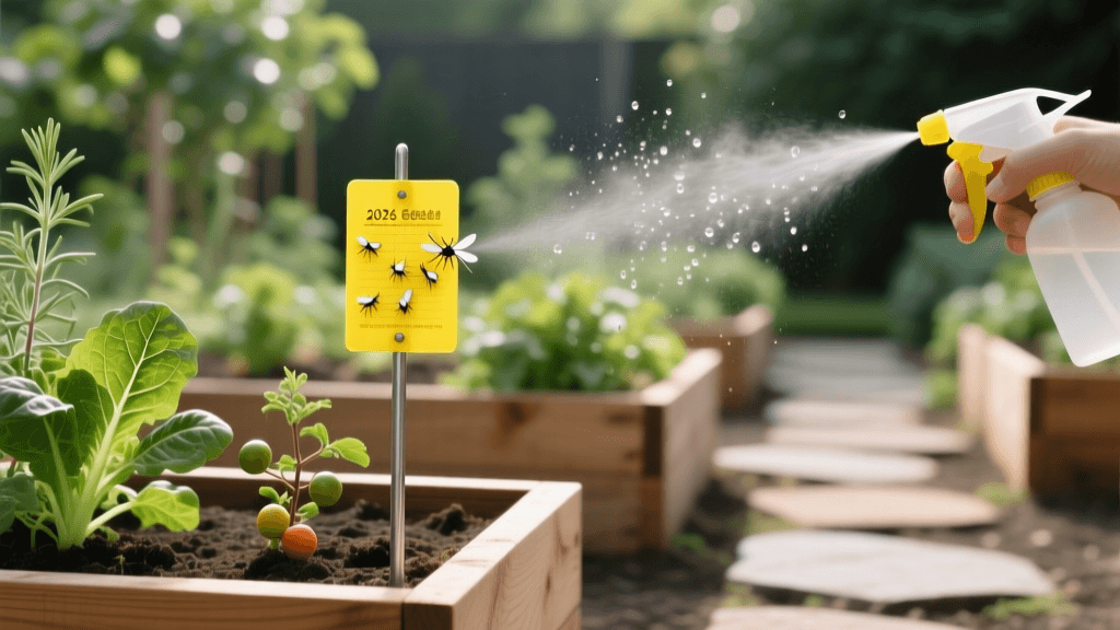 2026 Whitefly IPM: Sticky Traps & Insecticidal Soap Guide
