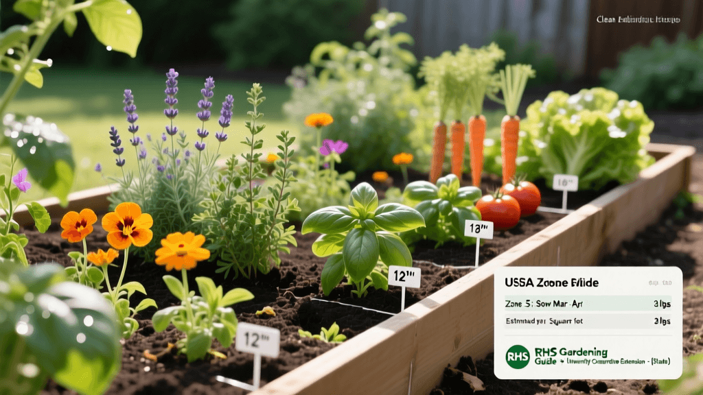 Pollinator Friendly Herb Garden Layout For Backyard