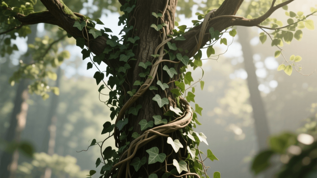 How to Identify and Remove Invasive Vines Choking Trees