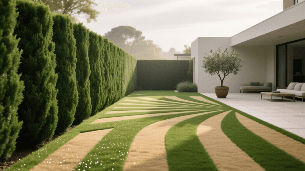 Green Giant Arborvitae Privacy Screens & Lawn Striping Guide 2026