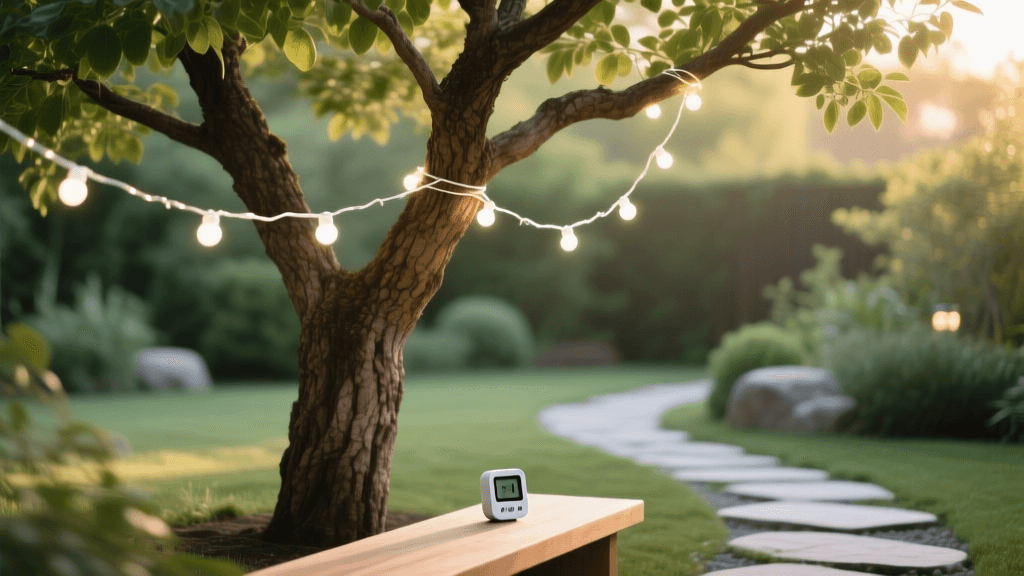 Planting Trees For String Light Guide Wires & Timers 2026