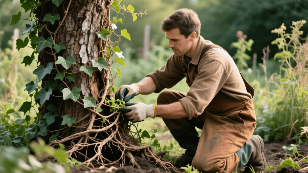 How to Identify and Remove Tree-Strangling Vines & Weeds