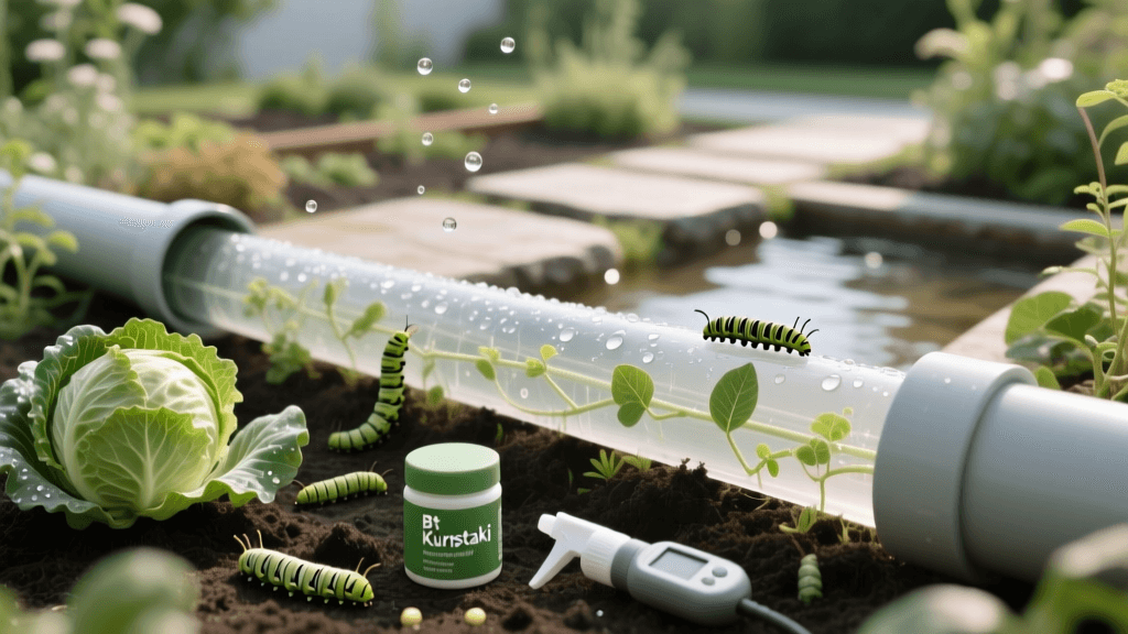 Bt Kurstaki For Cabbage Worms Near Drainage Pipes 2026