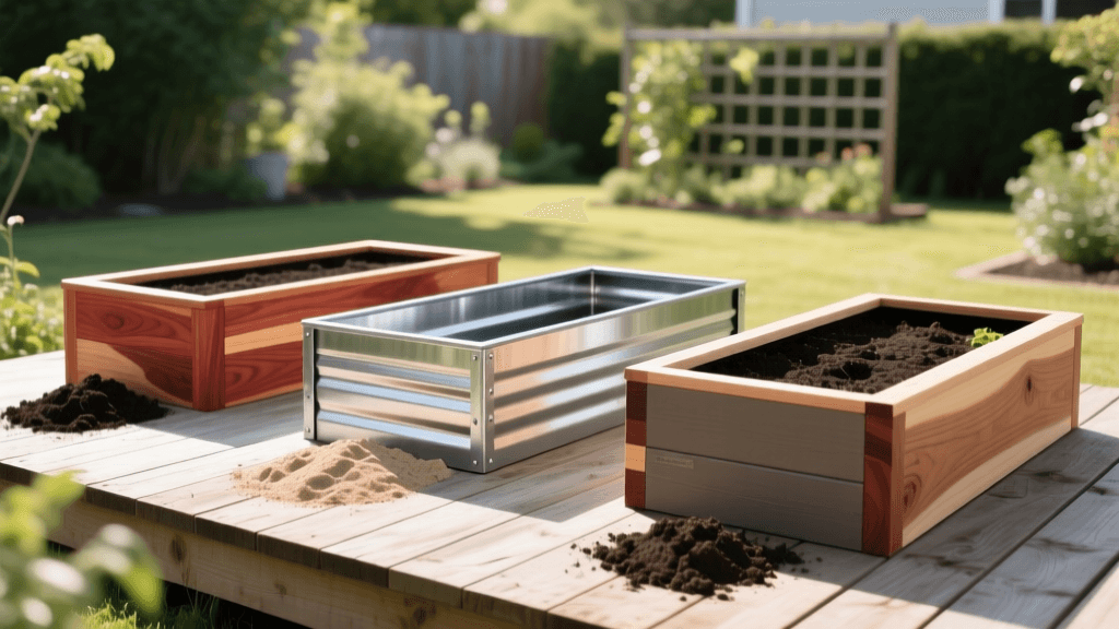 Best Raised Garden Bed Kits: Wood vs Steel vs Composite