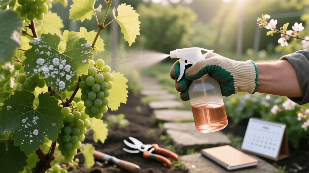 2026 Copper Fungicide Spray Schedule for Powdery Mildew IPM