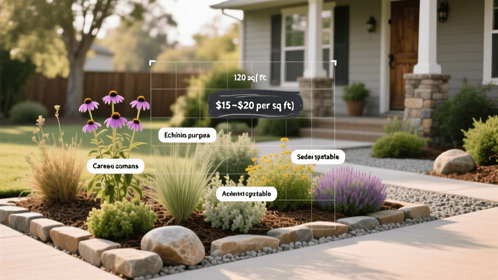 Front Yard Curb Appeal Landscaping On A Budget