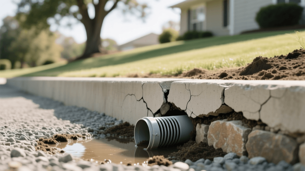 Avoid These Retaining Wall Base and Drainage Mistakes