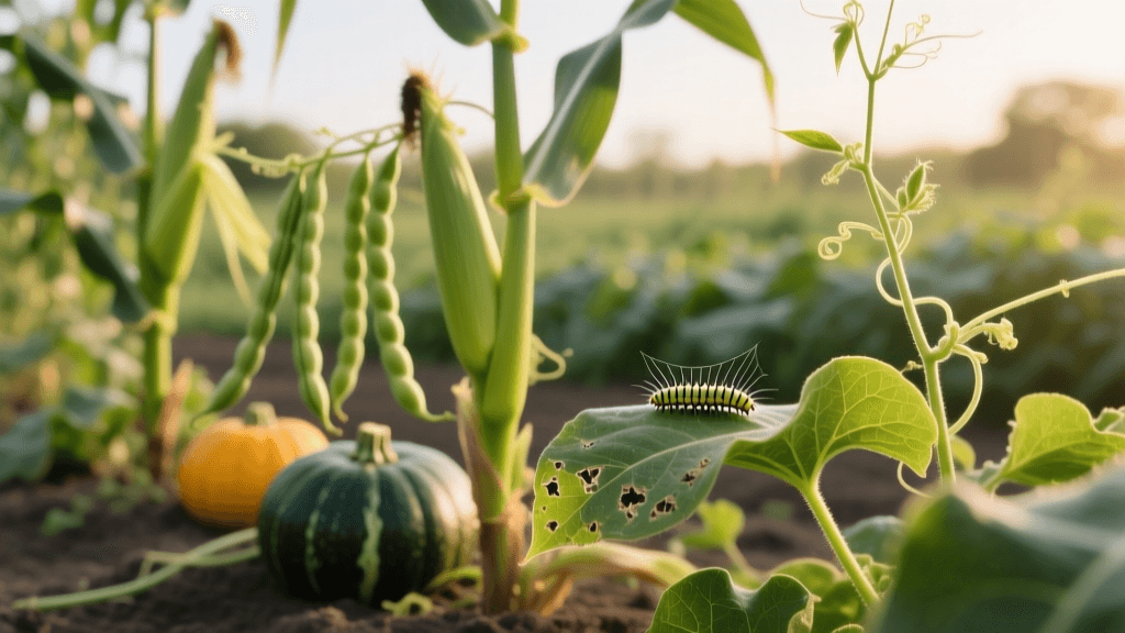 Tree Web Worm Control & Three Sisters Planting 2026