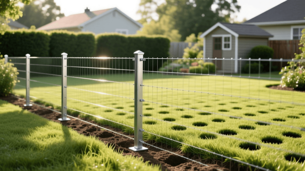 Groundhog L-Footer Fence Exclusion & Core Aeration 2026