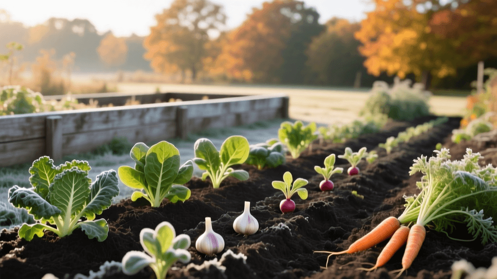 Fall Planting Schedule for Cool-Season Veggies and Garlic