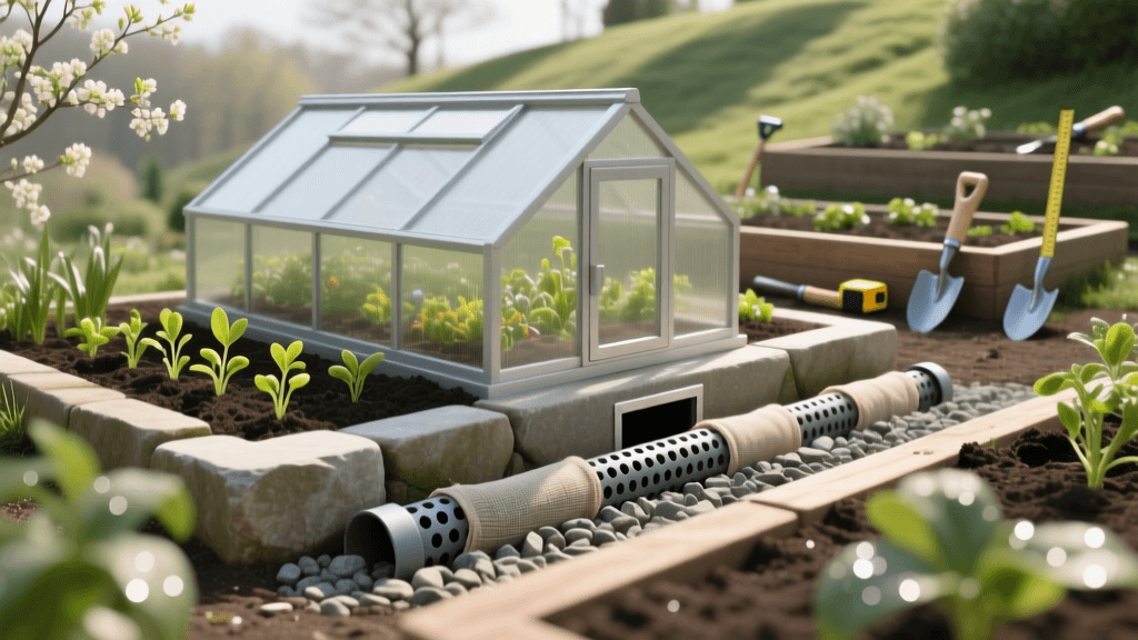 Cold Frame French Drain Setup For 2026 Season Extension