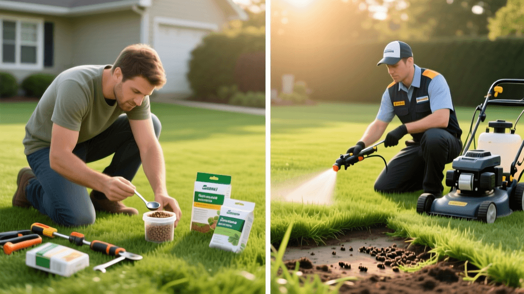 Budgeting for Lawn Grub Control: DIY vs Pro Costs
