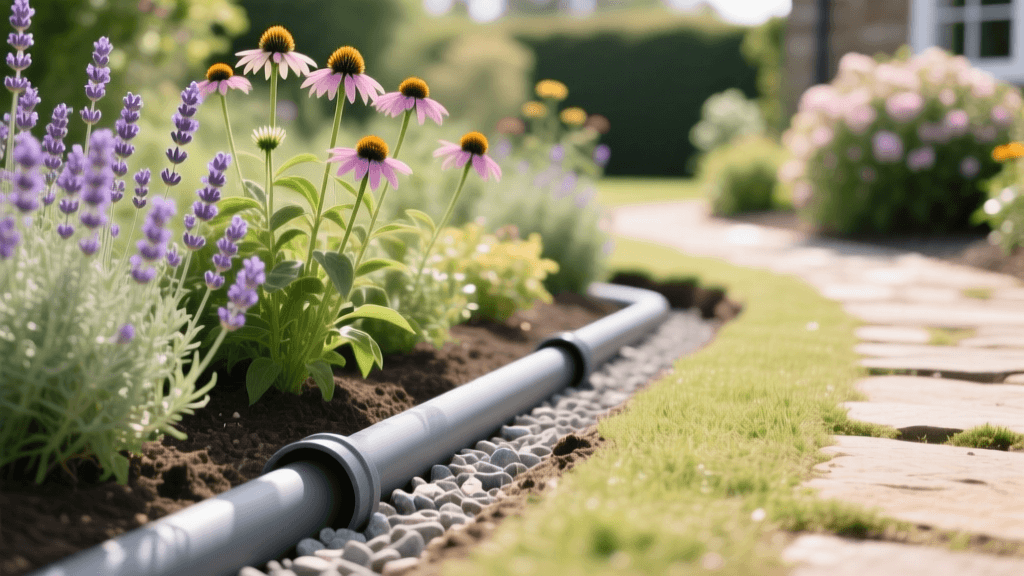 2026 Landscape Drainage Pipes For Lavender Garden Borders