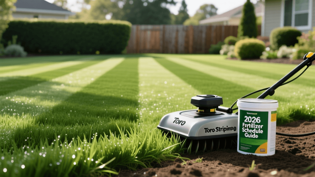 Best Fertilizer Schedule For Toro Striping Kit 2026
