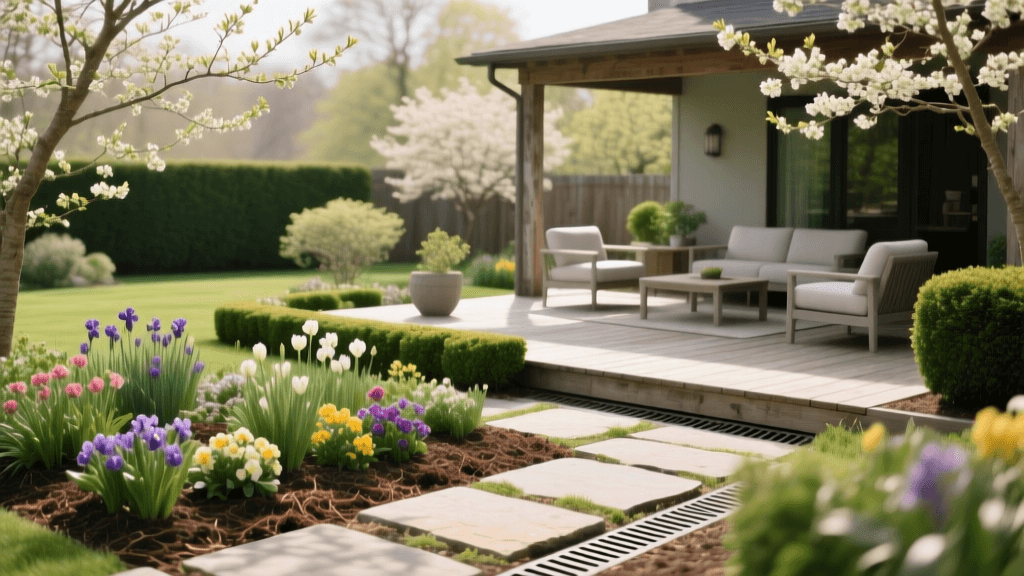 Spring Landscape Bed And Hardscape Maintenance Checklist