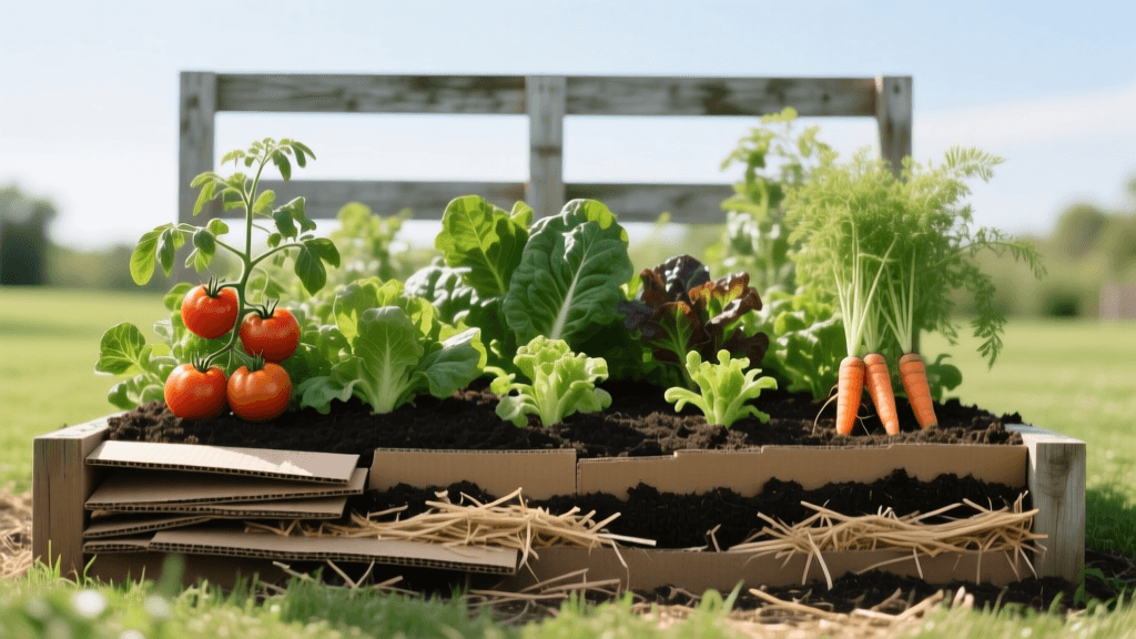 How to Build a Sustainable No-Till Raised Bed Garden