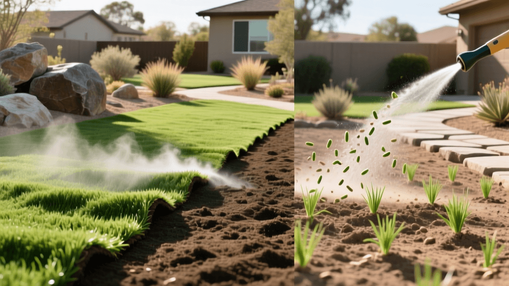 Sod vs Hydroseeding 2026: Fire-Resistant Lawn Costs