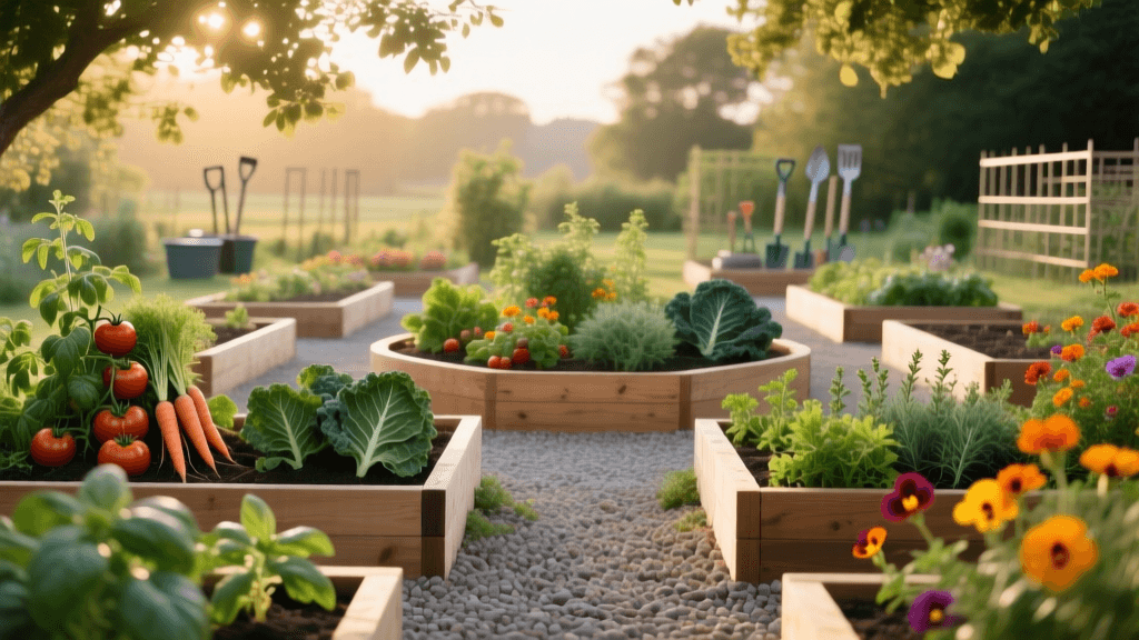 Planning A Potager Kitchen Garden: Layouts & Design