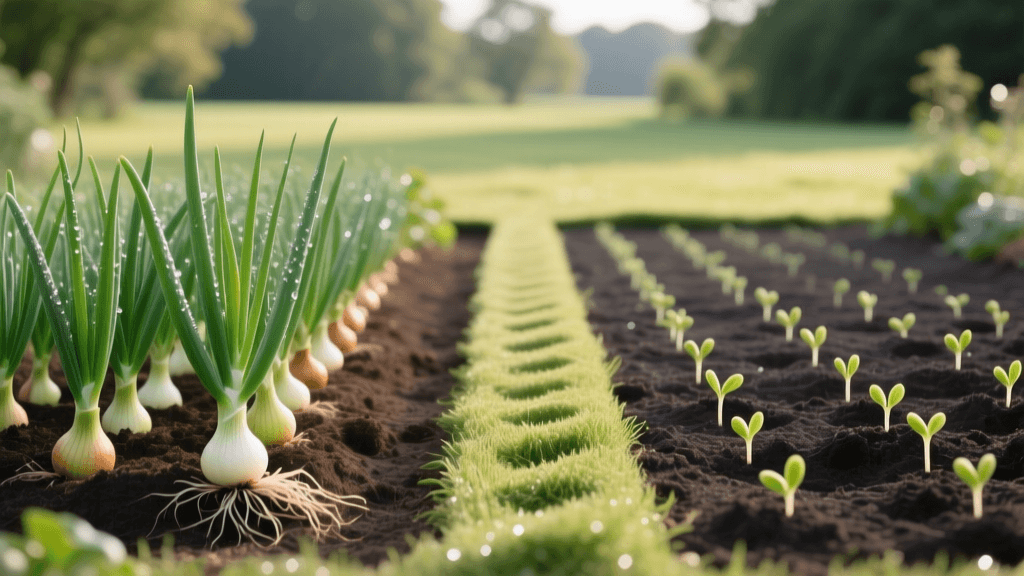 2026 Onion Guide: Sets vs Seeds & Lawn Edge Mowing Care