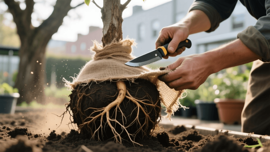 Root Ball Prep & Burlap Removal Guide for Trees in 2026