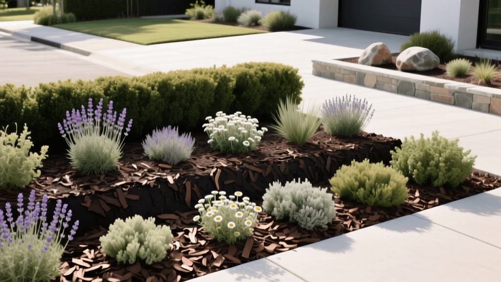2026 Front Yard Makeover: Low-Maintenance Shrub Mulch