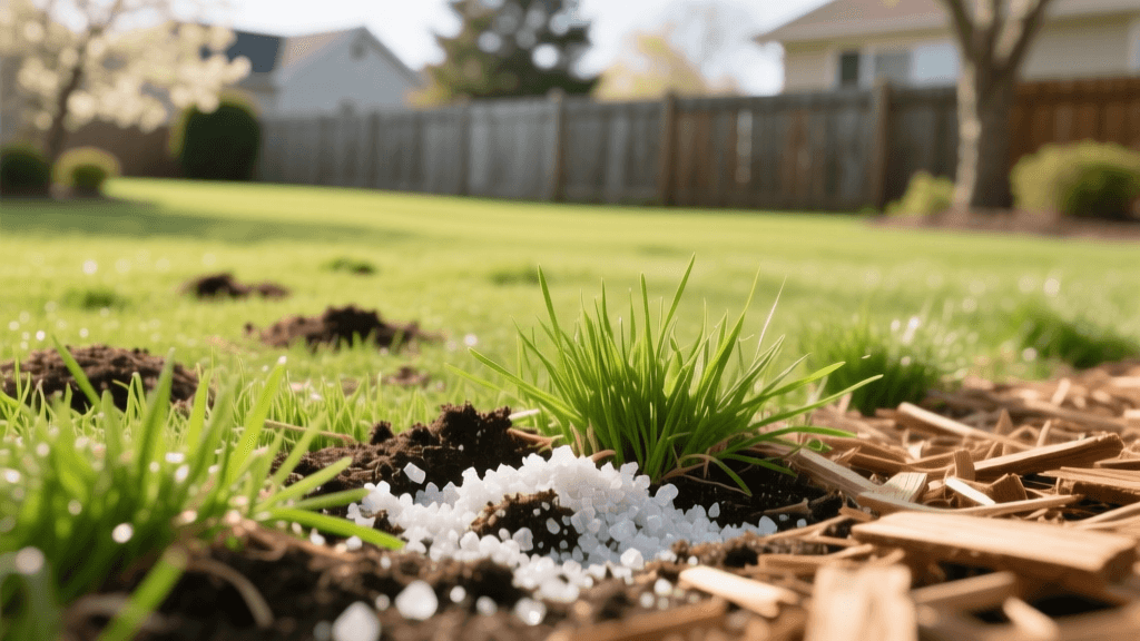 Dog Urine Spot Repair: Gypsum, Reseeding & Mulching 2026