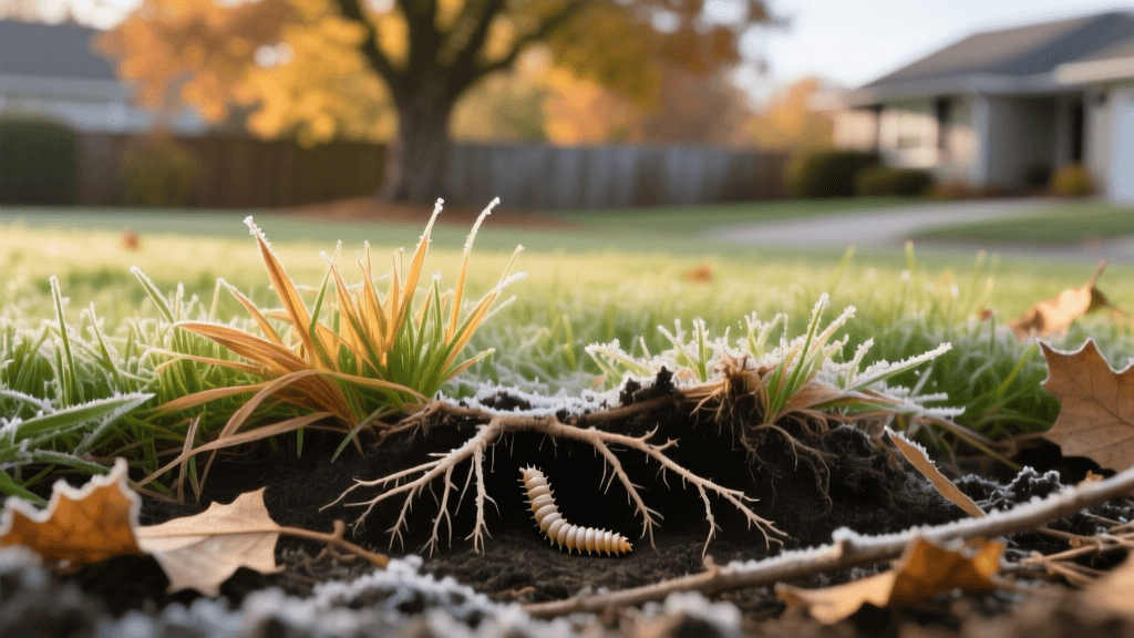 Fall Pest Control: Managing Overwintering Lawn Grubs